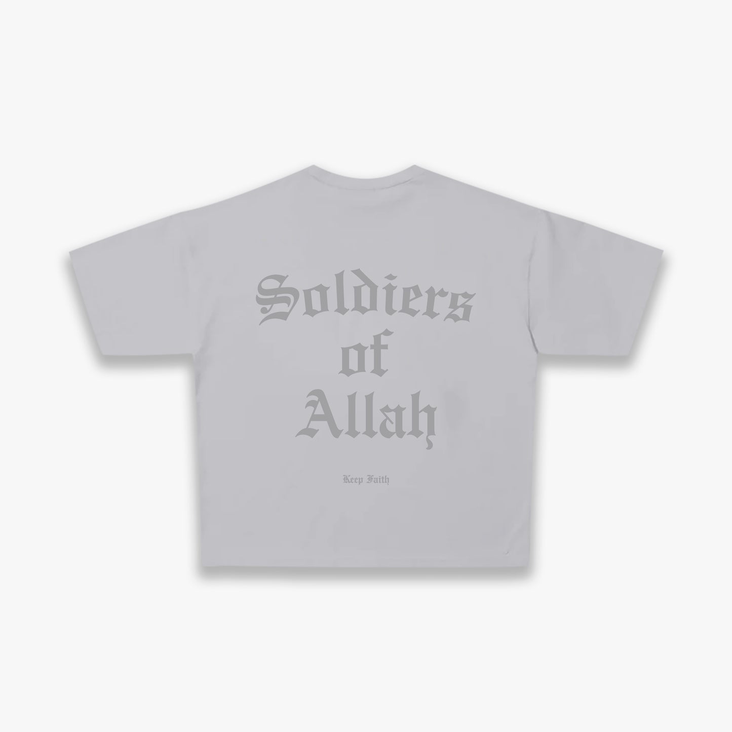 Soldiers of Allah Tee - Light grey