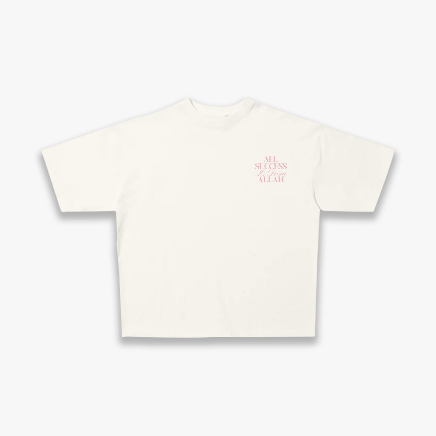 All Success from Allah Tee - Off White