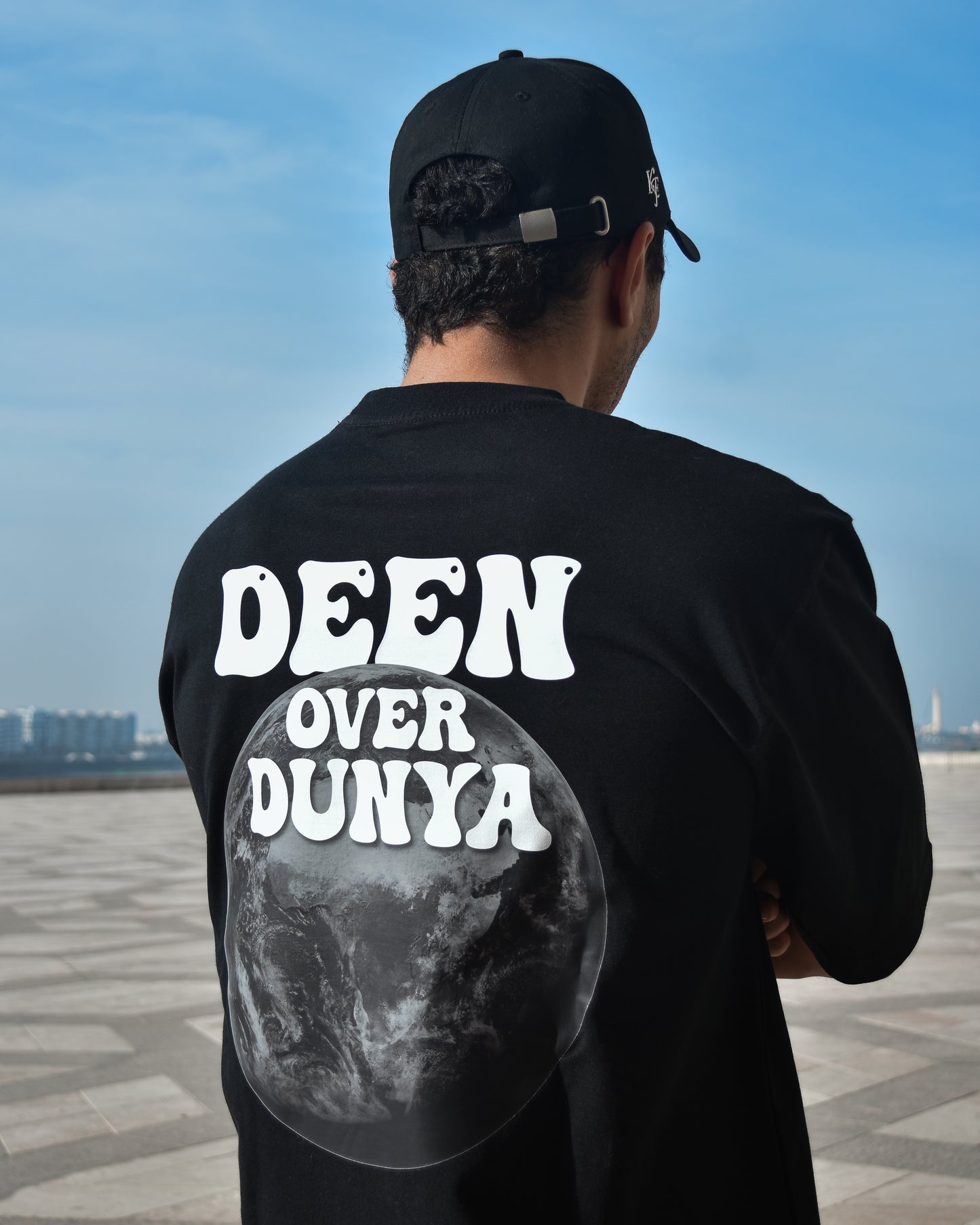 Deen over Dunya Tee- Black
