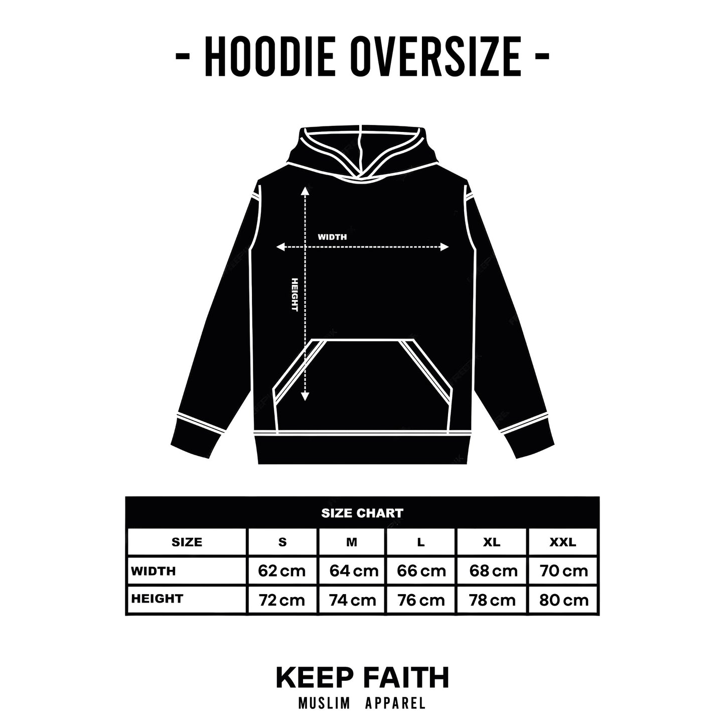 Deen over Dunya Hoodie - Black