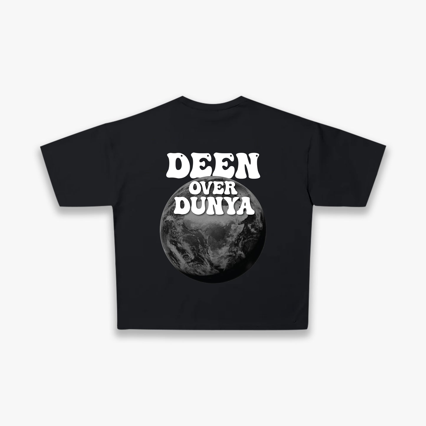 Deen over Dunya Tee- Black