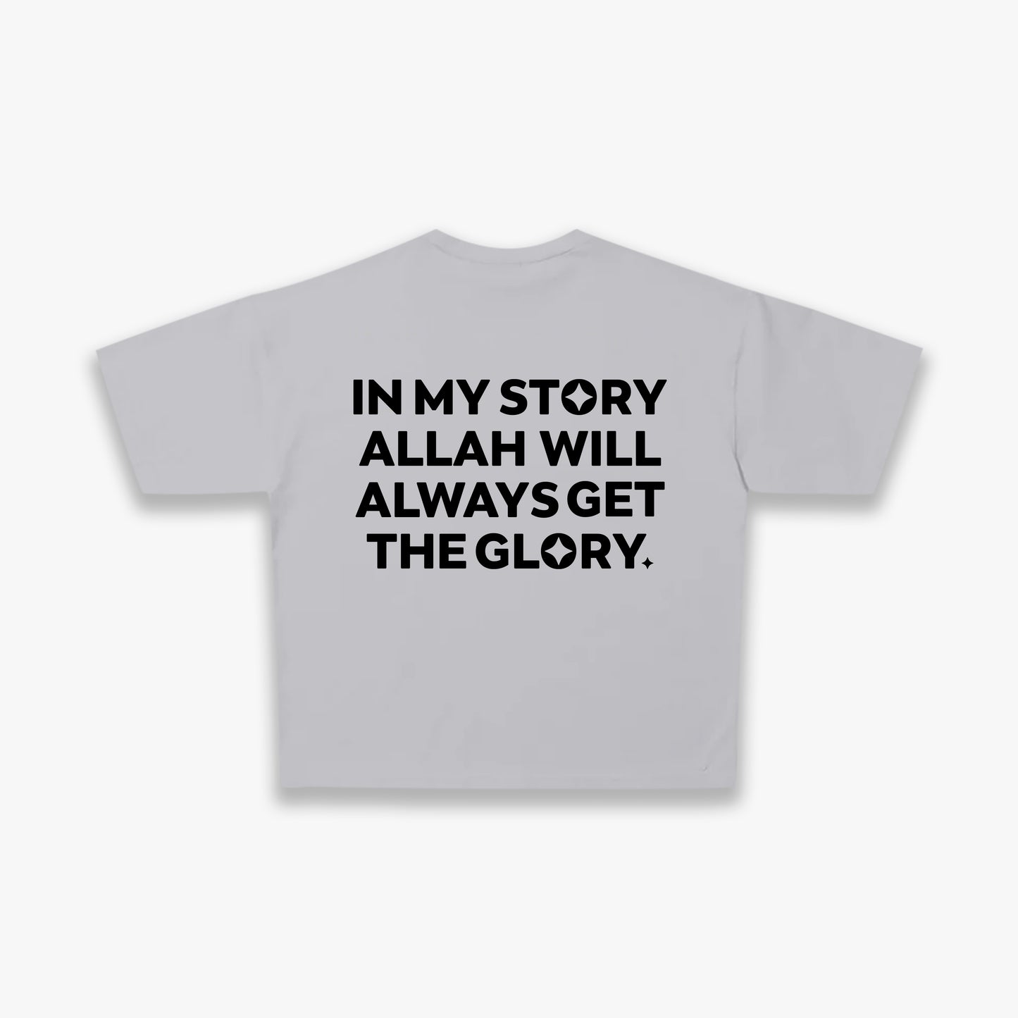 To Allah be the Glory - light grey