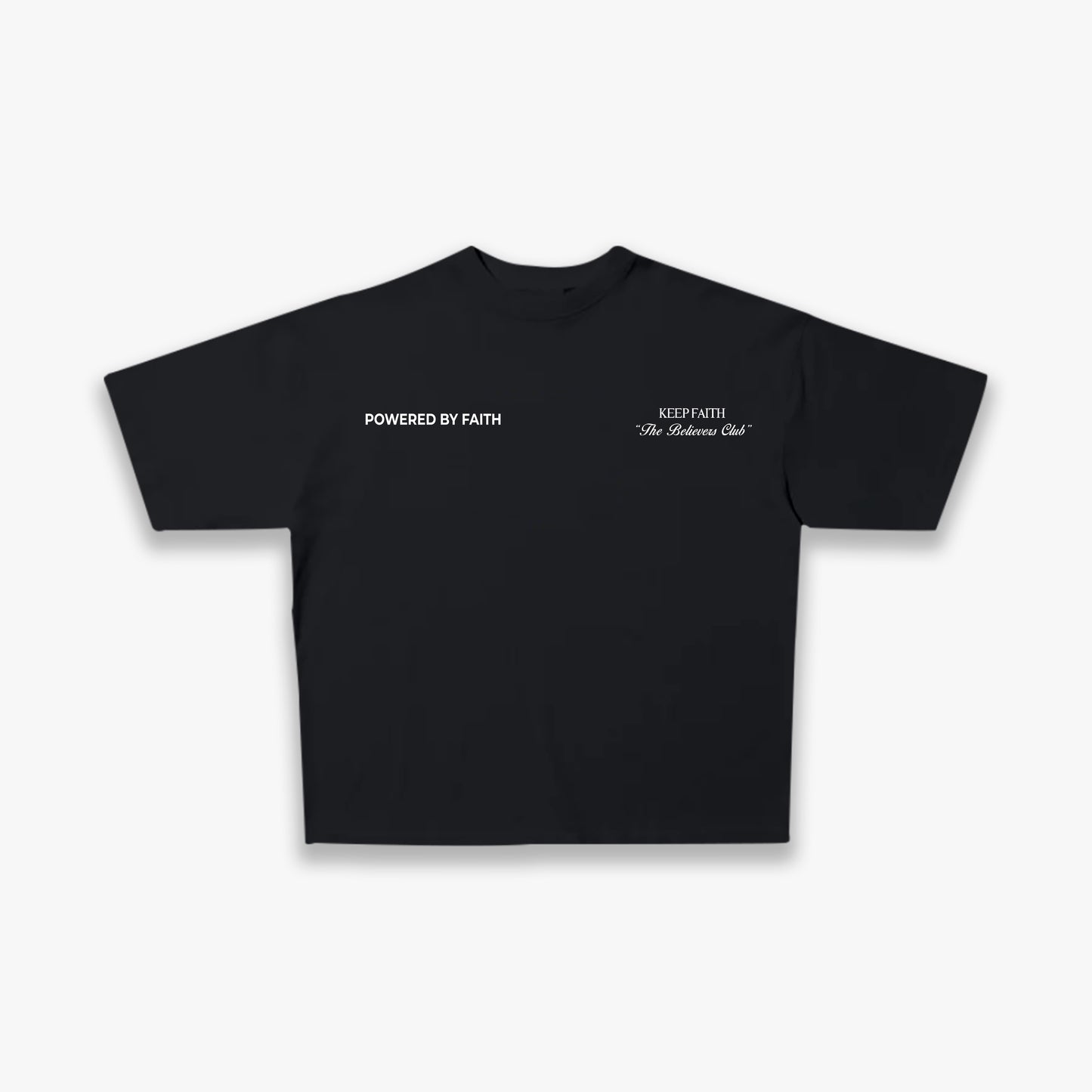Keep Faith Essential tee - black