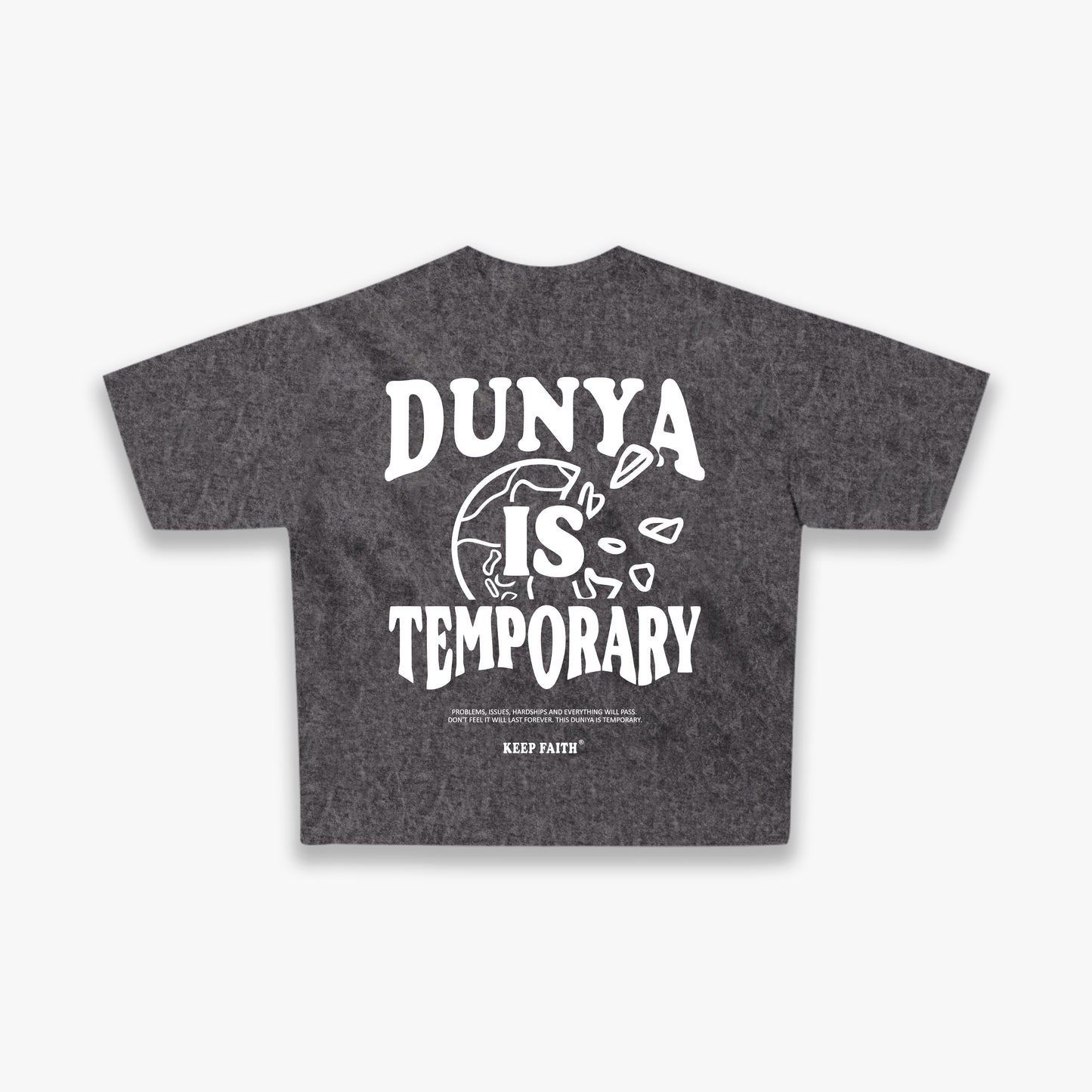 Dunya is temporary Tee - Vintage