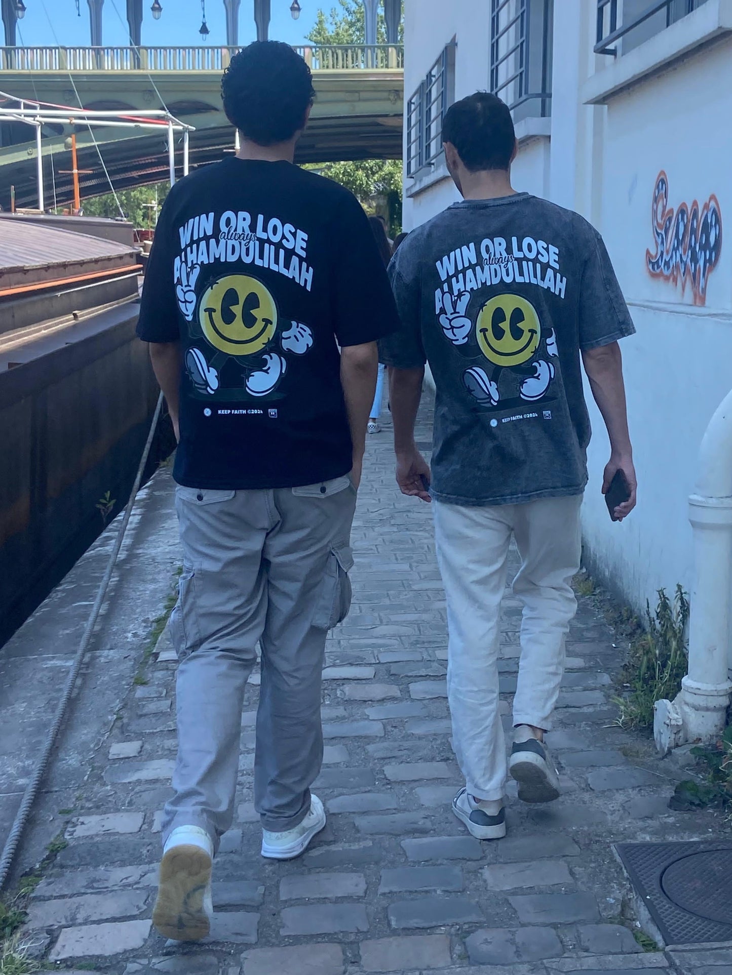 Always Alhamdulillah Tee - Black