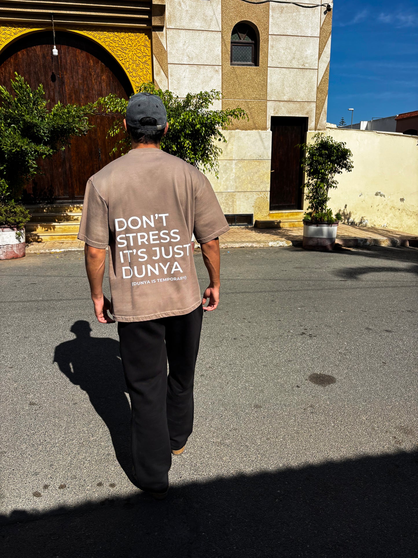 Don't stress Tee - Mocha