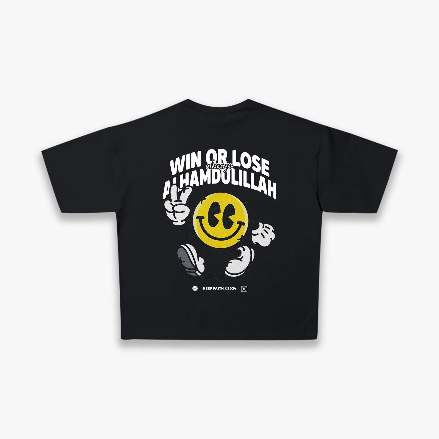Always Alhamdulillah Tee - Black