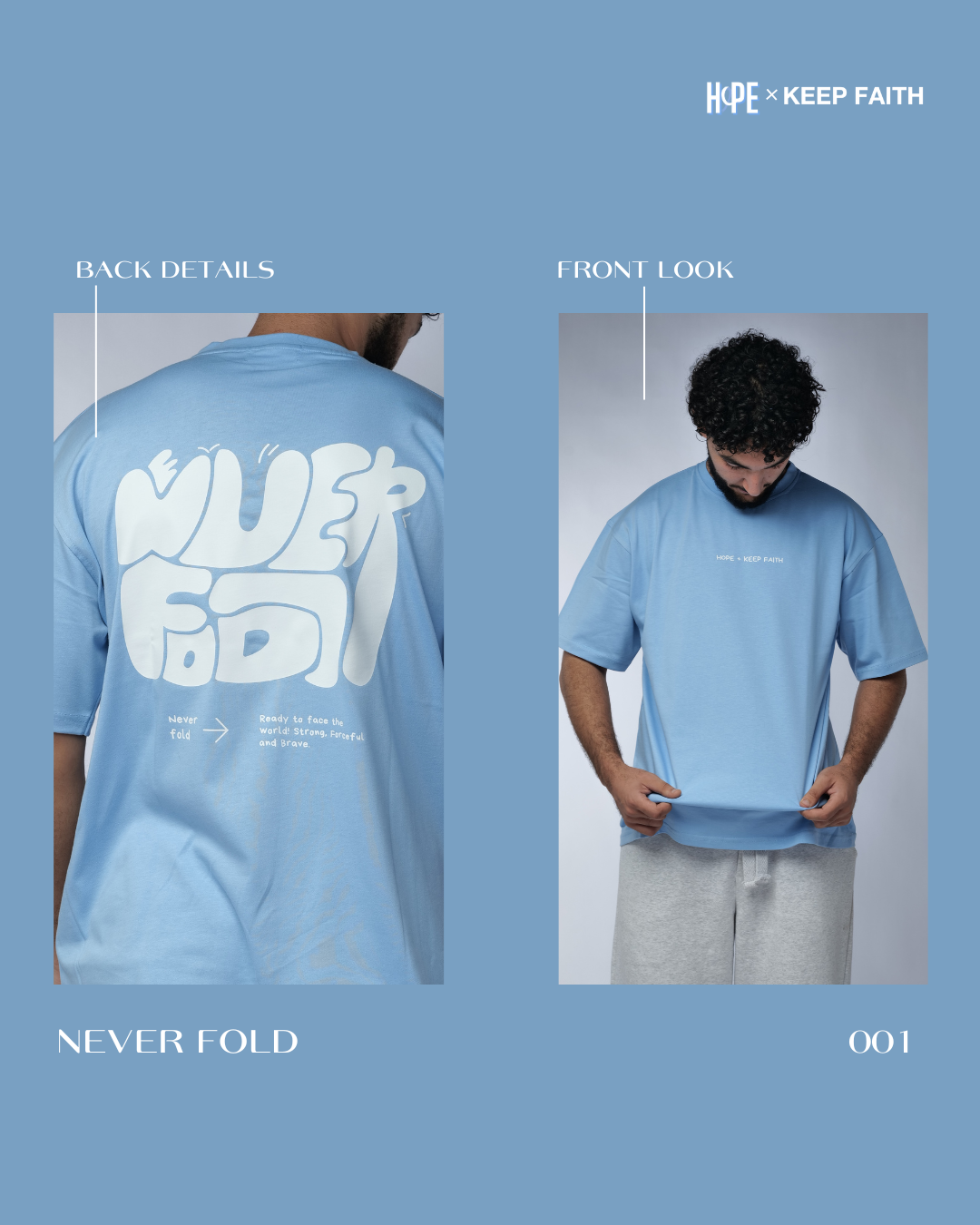 Never Fold Tee - Special edition