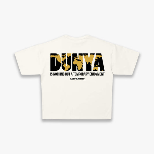 Dunya is nothing Tee - Off white