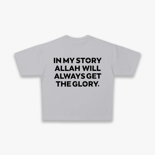 To Allah be the Glory - light grey