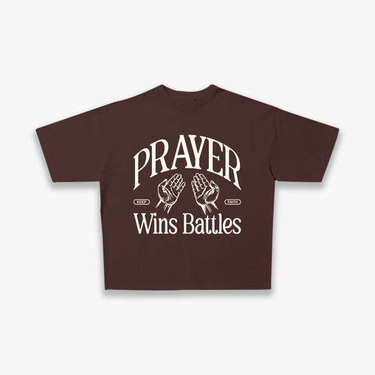 Prayer wins battle - Brown