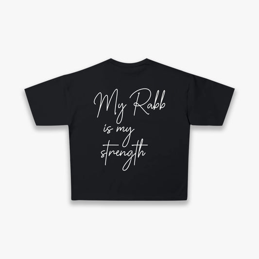 My Rabb is my Strength - Black