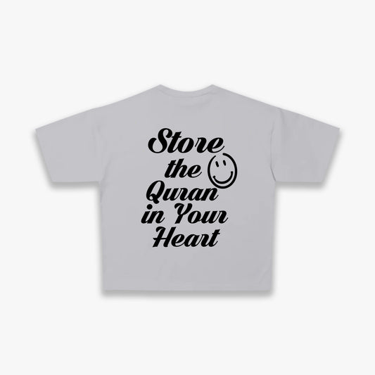 Store the Quran in your heart- Grey
